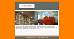 Desktop Screenshot of der-orthopaede.com